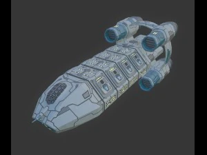 pack models of spacecraft 3D Model
