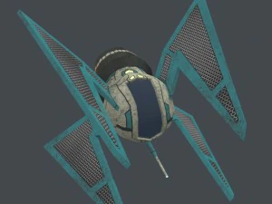 pack models of spacecraft 3D Model