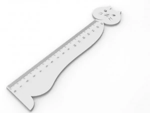 righello per bambini Modello di stampa 3D