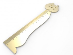ruler for kids 3D 프린트 모델