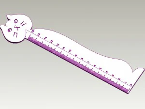 ruler for kids 3D Print Model