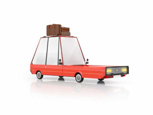 cartoon car 3D Модель .c4d .max .obj .3ds .fbx .stl .blend 