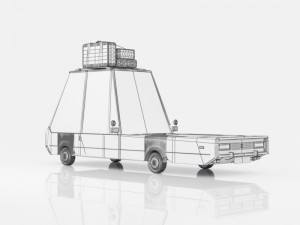 cartoon car 3D Модель