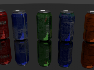 soft drinks soda 3D-Modell
