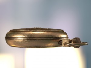 antique pocket watch 3D Model