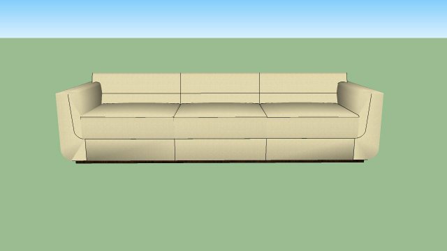 sofa Modelo 3D .c4d .max .obj .3ds .fbx .stl .blend 
