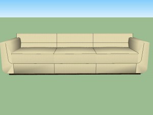 sofa Modelo 3D