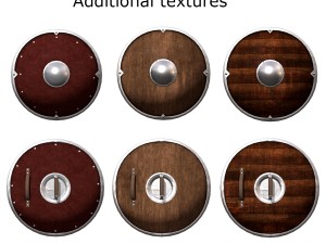 viking shield 3D Модель