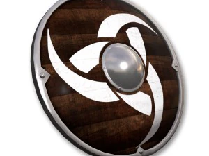 viking shield 3D Model