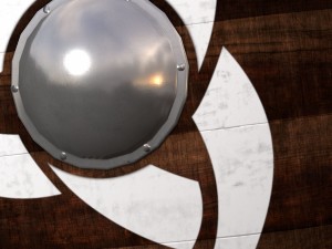 viking shield 3D Модель