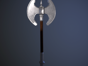 battle axe 3D Model