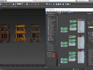 wooden tower 3D Model