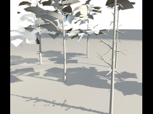 scots pine trees package Modèle 3D