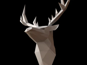 testa di cervo Modello 3D