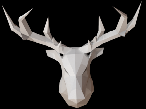 deer head Modelo 3D