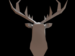 deer head Modelo 3D
