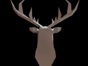 testa di cervo Modello 3D