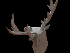 deer head Modelo 3D