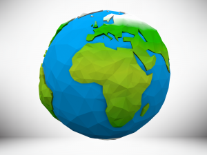 planet earth Modelo 3D