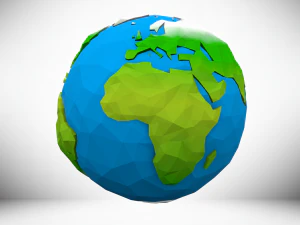 pianeta terra Modello 3D