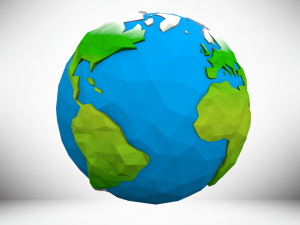 planet earth 3D Model