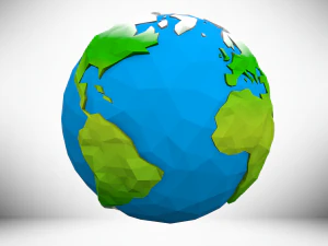 planet earth 3D Model