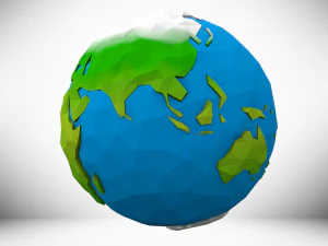 planet earth 3D Model