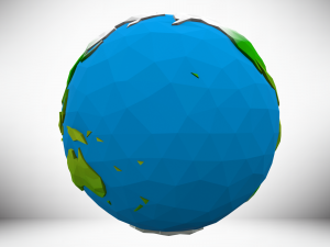planet earth 3D Model