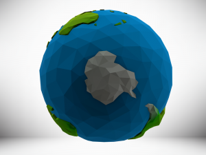 planet earth 3D Model