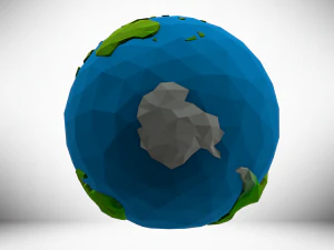 planet earth 3D Model