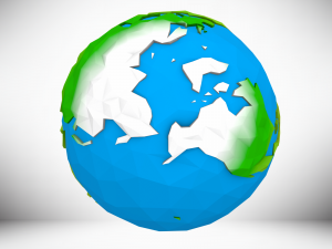 planet earth 3D Model
