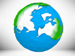 planet earth 3D Model