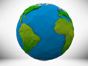 planet earth 3D Model