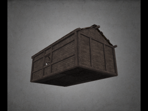 wooden house 3D Модель