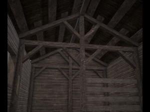 wooden house 3D Модель