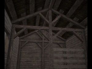 wooden house 3D Model