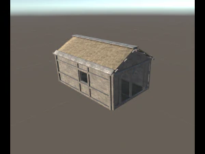 wooden house 3D Model