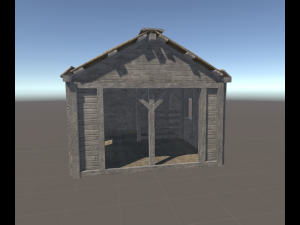 wooden house 3D Модель
