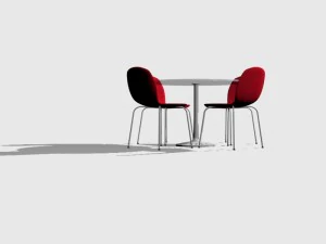 table and chairs 3D Model