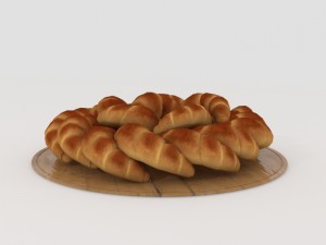 croissants 3D Model
