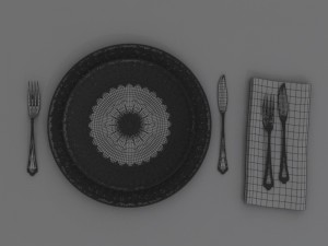 cutlery 3Dモデル