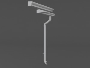 roof water drain Modelo 3D