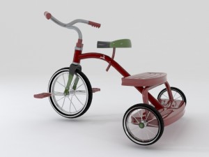 toy bike Modèle 3D