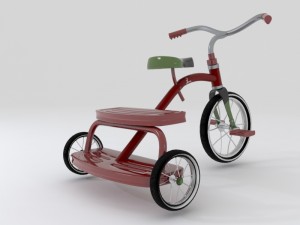 toy bike Modèle 3D