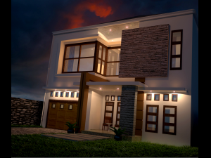 3d exterior simple house 3D Model
