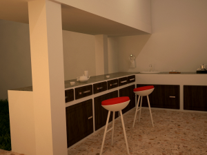 3d exterior simple house 3D Model
