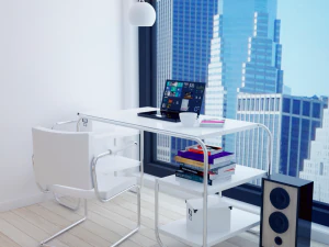 3d modern interior bedroom 3D Model