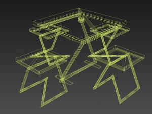 table Model 3D