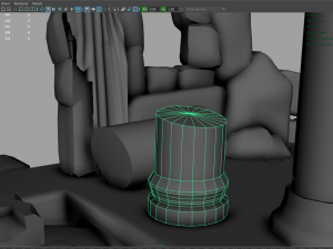 3d temple ruins Modelo 3D