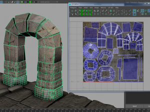 3d temple ruins Modelo 3D